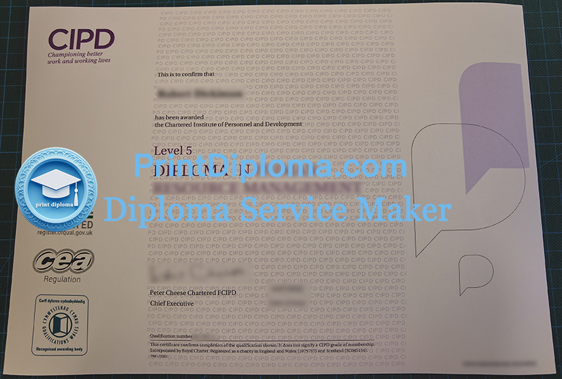 CIPD certificate
