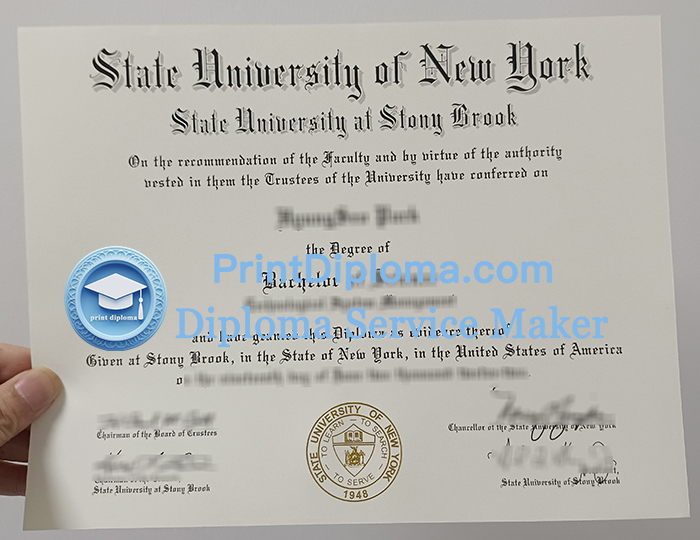 Stony Brook University diploma Stony Brook University diploma