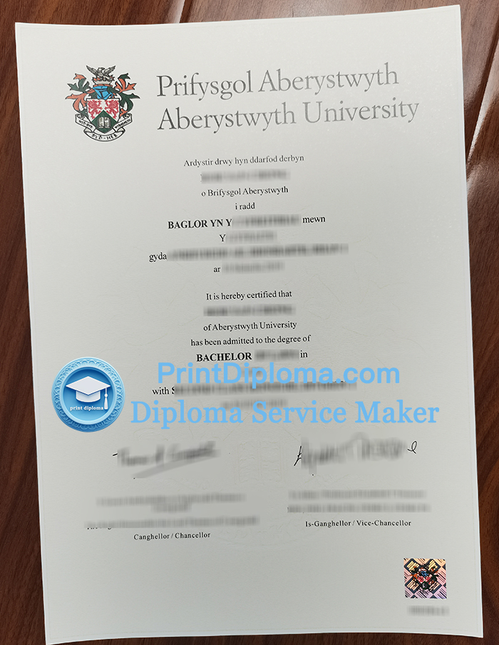 Aberystwyth University diploma