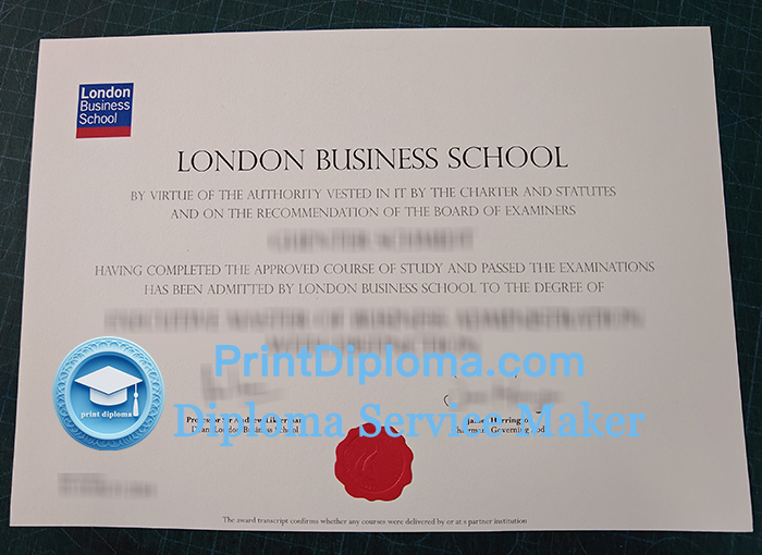 London Business School diploma
