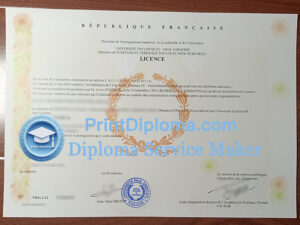 Université Toulouse-III-Paul-Sabatier Diploma