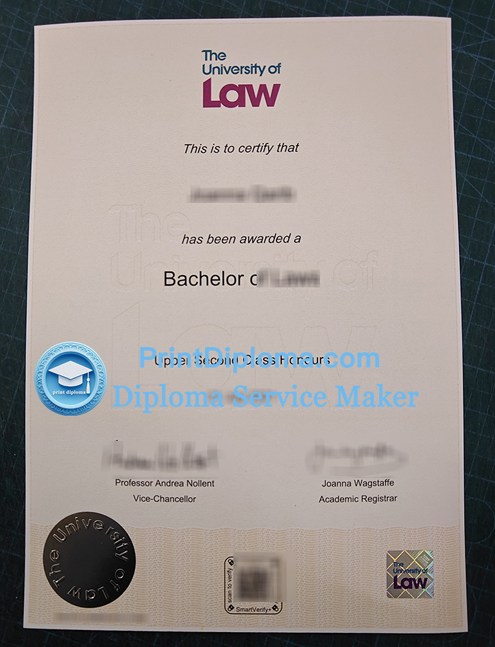 University of Law diploma