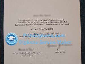 University of London Diploma Sample with a Subtle Embossed Finish